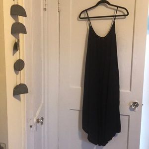 Loose black jumpsuit